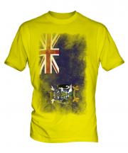 South Georgia Faded Flag Mens T-Shirt