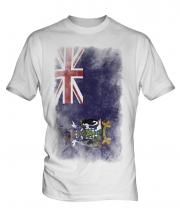 South Georgia Faded Flag Mens T-Shirt