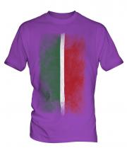Tatarstan Faded Flag Mens T-Shirt