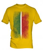 Tatarstan Faded Flag Mens T-Shirt