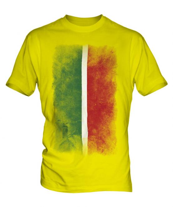 Tatarstan Faded Flag Mens T-Shirt