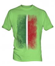 Tatarstan Faded Flag Mens T-Shirt