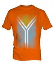 Tuva Faded Flag Mens T-Shirt