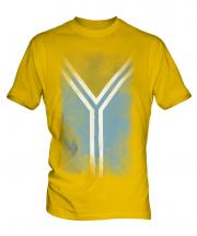 Tuva Faded Flag Mens T-Shirt