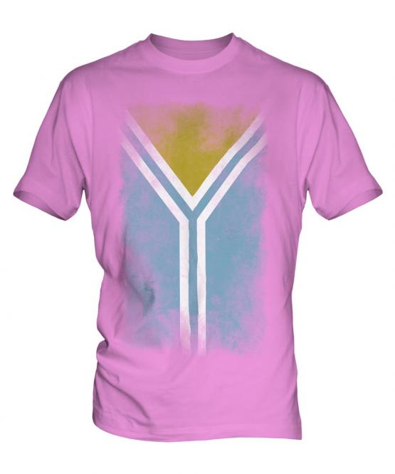 Tuva Faded Flag Mens T-Shirt
