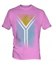 Tuva Faded Flag Mens T-Shirt