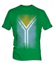 Tuva Faded Flag Mens T-Shirt