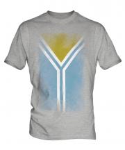 Tuva Faded Flag Mens T-Shirt