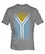 Tuva Faded Flag Mens T-Shirt
