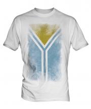 Tuva Faded Flag Mens T-Shirt