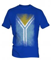 Tuva Faded Flag Mens T-Shirt