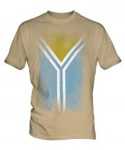 Tuva Faded Flag Mens T-Shirt