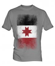 Udmurtia Faded Flag Mens T-Shirt