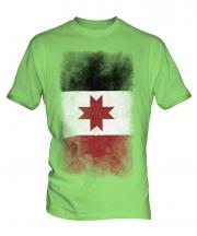 Udmurtia Faded Flag Mens T-Shirt