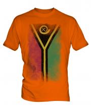 Vanuatu Faded Flag Mens T-Shirt