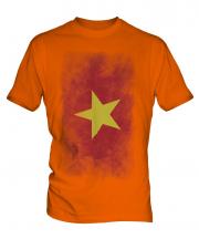 Vietnam Faded Flag Mens T-Shirt
