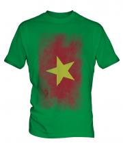 Vietnam Faded Flag Mens T-Shirt
