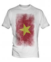 Vietnam Faded Flag Mens T-Shirt
