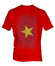 Vietnam Faded Flag Mens T-Shirt