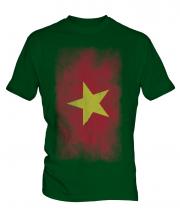 Vietnam Faded Flag Mens T-Shirt