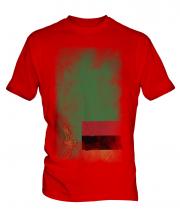 Zambia Faded Flag Mens T-Shirt