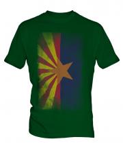 Arizona State Faded Flag Mens T-Shirt