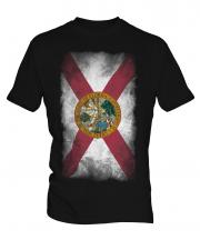Florida State Faded Flag Mens T-Shirt