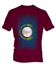 Kentucky State Faded Flag Mens T-Shirt