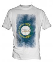 Kentucky State Faded Flag Mens T-Shirt
