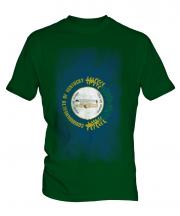 Kentucky State Faded Flag Mens T-Shirt