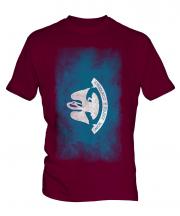 Louisiana State Faded Flag Mens T-Shirt