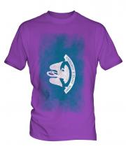 Louisiana State Faded Flag Mens T-Shirt