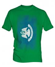 Louisiana State Faded Flag Mens T-Shirt