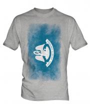 Louisiana State Faded Flag Mens T-Shirt