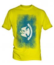Louisiana State Faded Flag Mens T-Shirt