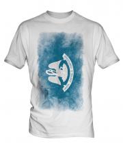Louisiana State Faded Flag Mens T-Shirt