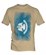 Louisiana State Faded Flag Mens T-Shirt