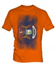 Michigan State Faded Flag Mens T-Shirt