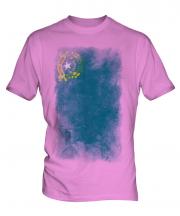 Nevada State Faded Flag Mens T-Shirt