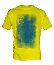 Nevada State Faded Flag Mens T-Shirt