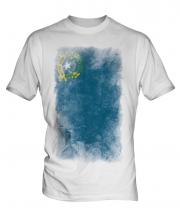 Nevada State Faded Flag Mens T-Shirt