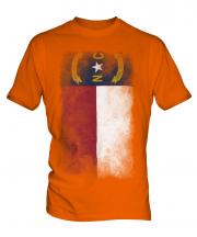 North Carolina State Faded Flag Mens T-Shirt