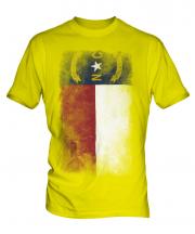 North Carolina State Faded Flag Mens T-Shirt