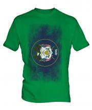 Utah State Faded Flag Mens T-Shirt