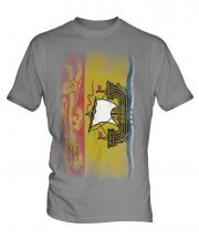 New Brunswick Faded Flag Mens T-Shirt