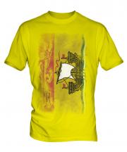 New Brunswick Faded Flag Mens T-Shirt
