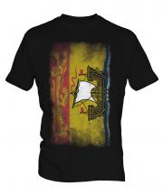 New Brunswick Faded Flag Mens T-Shirt