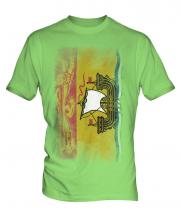 New Brunswick Faded Flag Mens T-Shirt