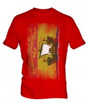 New Brunswick Faded Flag Mens T-Shirt