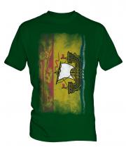 New Brunswick Faded Flag Mens T-Shirt
